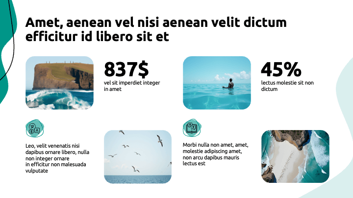 Waves Green Minimal slide 7